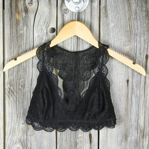 Sugarcloth racerback bralette